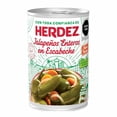 thumbnail image 1 of Chiles Jalapeños Herdez Enteros en Escabeche 390 g, 1 of 5