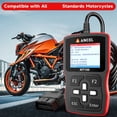 thumbnail image 2 of Herramienta de Diagnóstico para Motocicletas MT100, Decodificador OBD2 con 4 Adaptadores para Escáner de Inyección de Combustible Eléctrico para , para y para ., 2 of 5