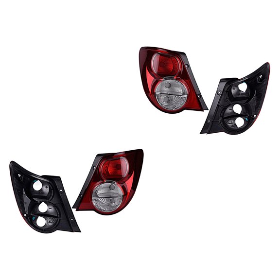 Par de Calaveras Sonic 2012 A 2016 Chevrolet Lat S/Vela DEPO .