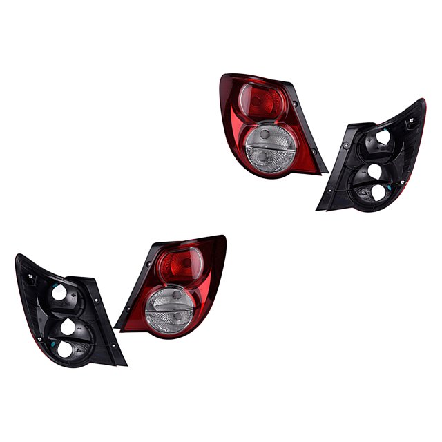 Par de Calaveras Sonic 2012 A 2016 Chevrolet Lat S/Vela DEPO .