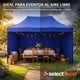 thumbnail image 3 of Carpa Toldo Plegable Cubierta Alta Paredes 3x4 Lona Exterior, 3 of 7