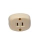 thumbnail image 2 of Contacto Sobreponer Oval Marfil 15A 127V, 2 of 2
