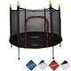 thumbnail image 1 of Trampolín Infantil Brincolín 140 cm 55 Pulgadas con Red de Seguridad hasta 50 kg con 36 Resortes de Acero Galvanizado, 1 of 7