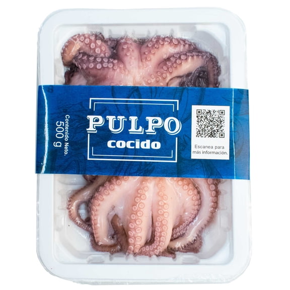 Pulpo cocido Calidad gourmet 500 g congelado