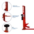 thumbnail image 2 of Rampa Hidráulica Automotriz 2 Postes HANTEC 10,500 Lbs 220V Rojo, 2 of 8