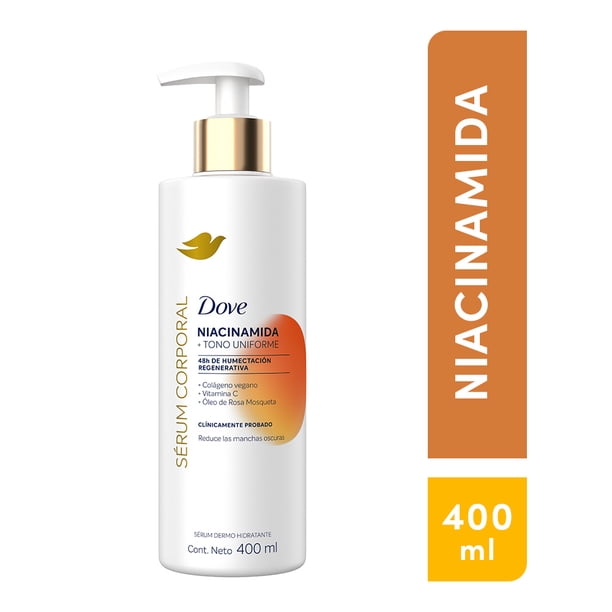 Imagen 7 de Sérum corporal Dove tono uniforme con niacinamida 400 ml
