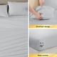 thumbnail image 3 of Kingrest 100% Algodón Juego de Sábanas de 4 Piezas para Cama King Size, Bolsillos Extra Profundos para 40cm, Ultra Suave y Transpirable, 3 of 9