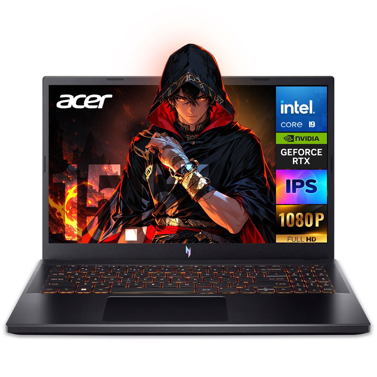 Laptop Gamer ACER Nitro V 15 Nvidia GeForce RTX 5060 8GB Intel Core i9 13900H 16GB DDR4 SSD 512GB Pantalla 15.6" IPS FHD 165Hz Windows 11 Teclado Ingles