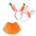 thumbnail image 2 of Disfraz de conejito de Pascua para niñas, disfraz de conejito de Pascua para niñas, disfraz de conejo de Pascua, accesorios para disfraces de Cosplay, integración perfecta, 2 of 7