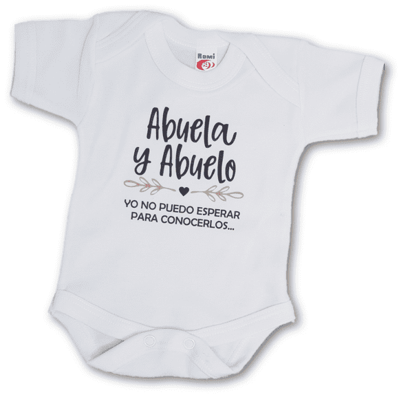 Pañalero Anuncio De Embarazo Abuela Y Abuelo Pronto Los Veré