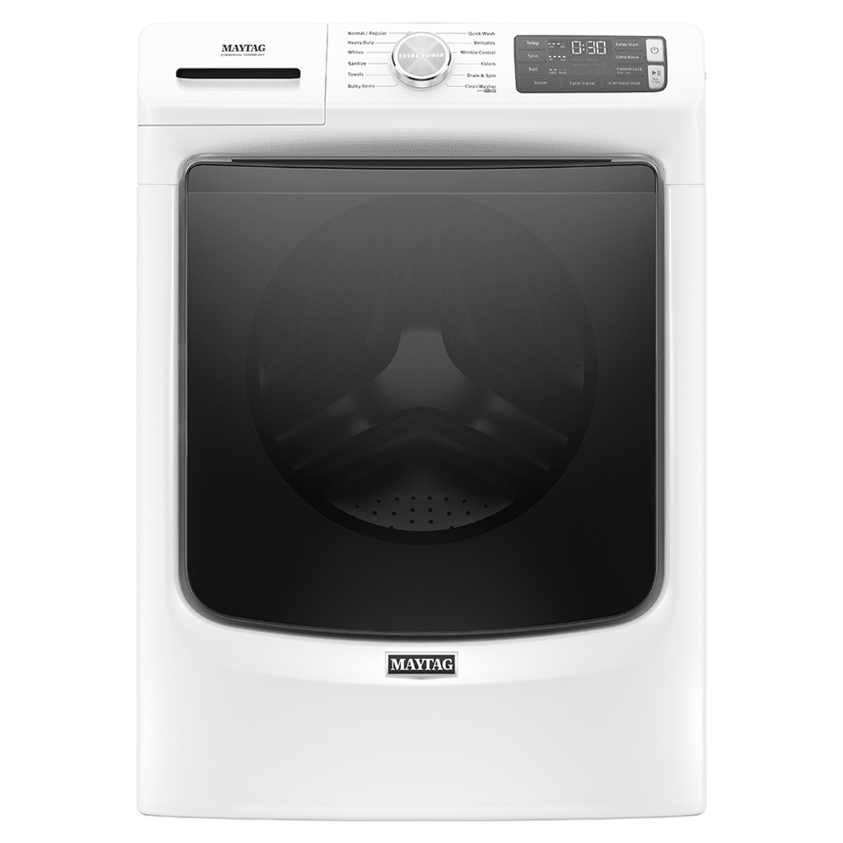 Lavadora Carga Frontal Maytag 22kg Alta Eficiencia HE Sistema Extra Power 7MMHW6621HW Blanco