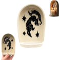 thumbnail image 1 of Estante de Resina para Pared para Velas y Meditación, Altar Flotante Decorativo de 5.7 Pulgadas, 1 of 7