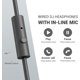 thumbnail image 4 of Audífonos OneOdio Over Ear Pro-10 para DJ con cable Gris, 4 of 4