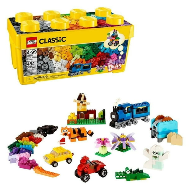 Set de Bloques de Construcción tipo rompecabezas LEGO Classic Caja de Ladrillos Creativos Mediana 10696