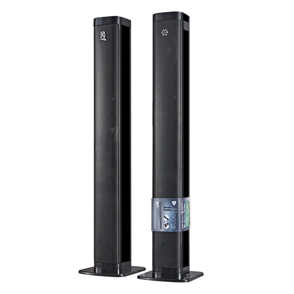 Barra de Sonido STF Home Audio 2.0 con Subwoofer Inalámbrico: Sonido Envolvente para tu Hogar