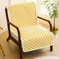 thumbnail image 1 of Sillón reclinable de oficina con cojín de asiento y respaldo integrados, alfombrilla gruesa antideslizante, apto para sillas, taburetes, sofás y sillones reclinables., 1 of 6
