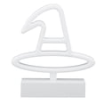 thumbnail image 4 of Luz de neón de plástico con forma de sombrero de bruja, lámpara decorativa con fuente de luz RGB alimentada por batería USB para iluminación decorativa, 4 of 15