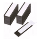thumbnail image 1 of Portaetiquetas Magnético De Canal C - 76mm*25mm - 30pcs negro, 1 of 5