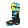 thumbnail image 3 of Botas de Moto Todo Clima: Confort Total & Aventura Sin Límites! Impermeables Viaje & Off-Road - Hombres y Mujeres,azul-47, 3 of 31