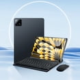thumbnail image 1 of Tabletas de 10,1 pulgadas Android 14, tableta PC HD, pantalla ultradelgada, Bluetooth, WiFi 2,4G/5G, compatible con tarjeta de expansión, capacidad de batería de 10000 mA, tableta de 16 MP + 32 MP., 1 of 9