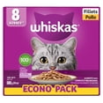 thumbnail image 3 of Alimento humedo para gato Whiskas Adulto sabor salmon 8 pack, 3 of 7