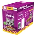 thumbnail image 4 of Alimento humedo para gato Whiskas Adulto sabor salmon 8 pack, 4 of 7