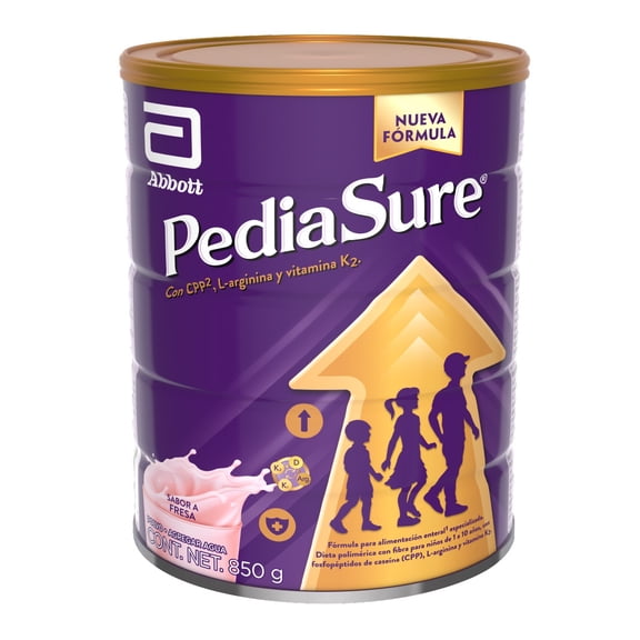 Fórmula Especializada infantil de 1 a 10 años PediaSure en Polvo Sabor Fresa 850g