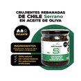 thumbnail image 4 of Chicharrón de Chile Serrano en Aceite de Oliva Don Chacho de 330 Gr, 4 of 4