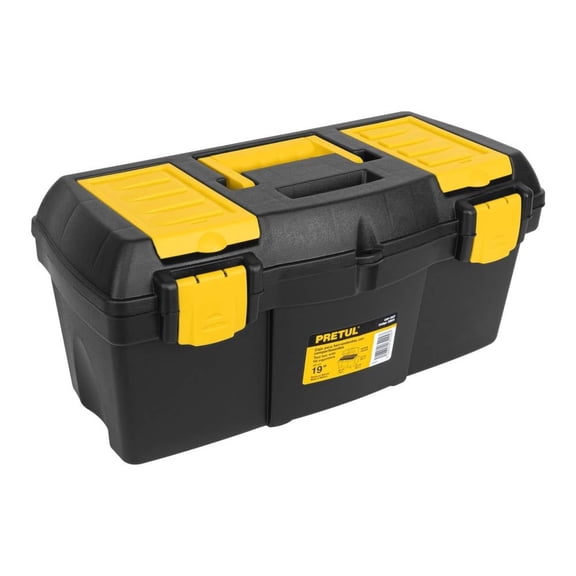 Caja de Herramienta Pretul 19 Pulgadas con Compartimentos CHP-19CP