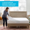 thumbnail image 4 of Linenspa - Protector de Colchón Impermeable de Algodón - Protección Completa – Tamaño Individual, 4 of 6
