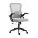 thumbnail image 1 of Silla Ejecutiva ACTECK FLUX LITE EC313 Ergonomica Reclinable 120° 100kg Reposabrazos Abatibles 90° Marco Negro Malla Gris AC-943390, 1 of 3