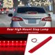 thumbnail image 3 of Luz de freno LED de tercera Unique Bargains para Nissan Altima Sentra Maxima 2003-2012 26590-4Z000 Rojo 3ra Luz de Freno Montada en Alto 265904Z000 Barra de Luz de Freno Central Alta, 3 of 7