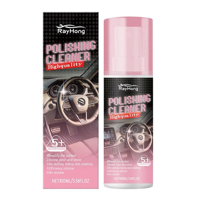 Car Interior Cleaner Multipurpose Plastic Rubber Leather Cleaner for Car Interior