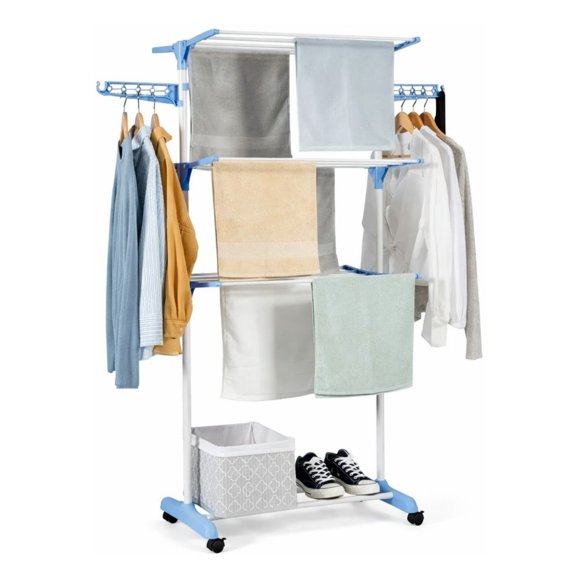 Tendedero Plegable Para Ropa Practiksa Tendedero Color Blanco