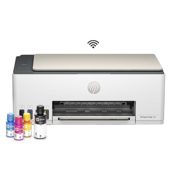 Impresora Multifuncional HP Smart Tank 583 Tinta Continua Color Wi-Fi Direct