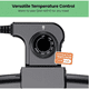 thumbnail image 4 of Parrilla Eléctrica con Antiadherente con Control de Temperatura Modelo Negro, 4 of 4