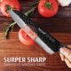 thumbnail image 5 of Cuchillo Santoku Hecef japonés de 7 pulgadas de acero de Damasco Forjado Ultraafilado, 5 of 10