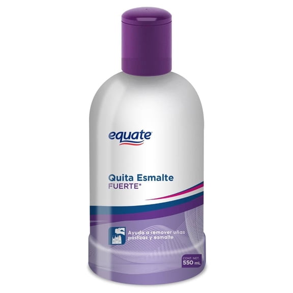Quita esmalte Equate fuerte 550 mL