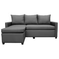 thumbnail image 4 of Sala Esquinera Modular El Bazar Store Vancouver Gris oxford 175x130 cm Sofa Lado derecho ó izquierdo Económica, Tela Lino, 4 of 7