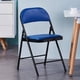thumbnail image 4 of Silla Plegable Ilios Innova Acojinada Color Azul con Negro 45cm La x 45cm An x 76cm Al. Ilios Innova Plegable / Acojinada / Silla, 4 of 4