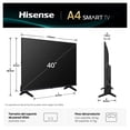 thumbnail image 3 of TV Hisense 40 pulgadas Full HD 40A4NV 4K Vidaa, 3 of 15