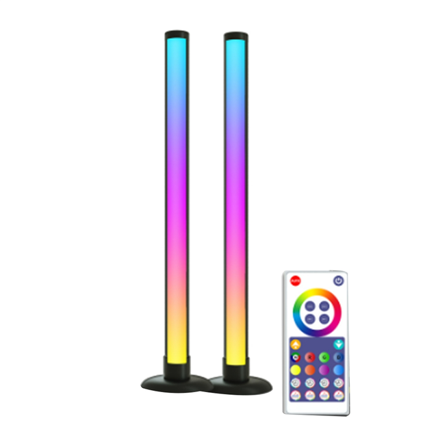 Barra de Luz LED de para Escritorio de 10 W, Control por Aplicación Inteligente con Bluetooth, Sincronización de Música por USB, Luz LED para Sala de Juegos y Computadoras