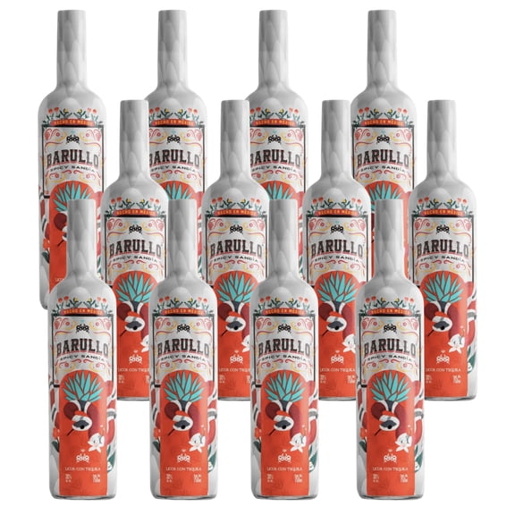Caja de 12 Licor de Tequila Barullo Sandia 750 ml