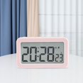 thumbnail image 3 of Reloj digital Reloj pequeño Temporizador de cuenta ascendente y descendente Relojes de escritorio Relojes de mesa de escritorio Rosa, 3 of 8