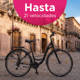 thumbnail image 2 of Bicicleta Urbana Syra Negra Rodada 28 – Bicicleta de Ciudad con 21 Velocidades, 2 of 7