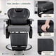 thumbnail image 5 of Sillón de barbería Nanofort robusto ajustable hasta 129 cm Negro, 5 of 10