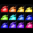 thumbnail image 5 of 2 PCS/Set Reading Light Flash Mode Multi Color Controlled RGBW RGBW LED Remote Control 90-100LM/W Car Interior 2 PCS/set, 5 of 5