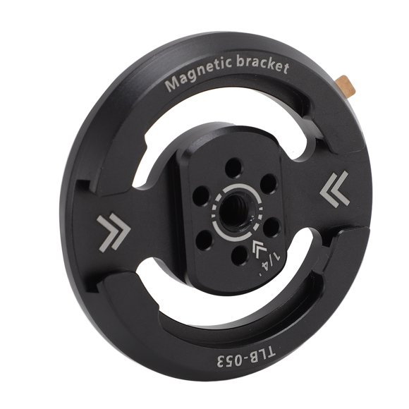 Adaptador de Montaje del Soporte del Trípode Magnético, Almohadilla de Silicona Protectora de Montaje del Tríbode de Teléfono Magnético para la Transmisio en vivo