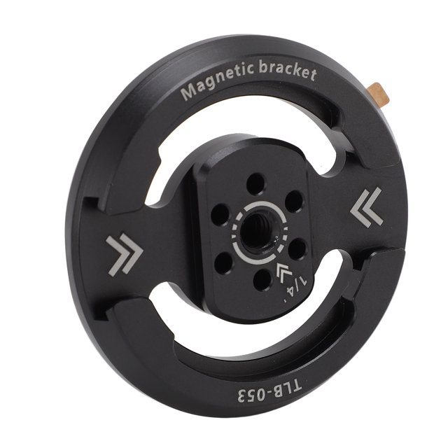 Adaptador de Montaje del Soporte del Trípode Magnético, Almohadilla de Silicona Protectora de Montaje del Tríbode de Teléfono Magnético para la Transmisio en vivo
