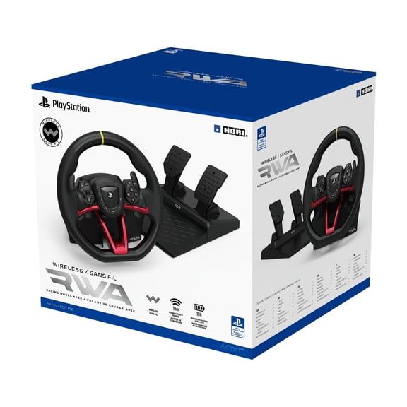 Volante de carreras inalámbrico HORI Apex para PlayStation 5/4 y PC